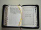 Ultra Small Malayalam Bible / Leather Bound with Golden Edges and Thumb Index and Zipper