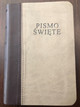 Small Leather bound Duo-Tone Polish Bible M043 / Biblia Pismo Święte: Starego I Nowego Testamentu / Towarzystwo Biblijne w Polsce 2016 (9788385260462)