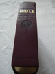 French TOB Luxury Bible, Burgundy Leather Bound, Golden Edges / Traduction œcuménique de la Bible avec introductions