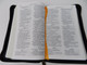 Turkish Language Zippered Black Leather Bible / Old and New Testaments / New Translation 