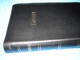 Ukrainian Black Leather Bible / Zipper, Golden edges, Thumb Index, Maps 