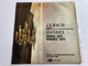 J. S. Bach - Suite No. 2 In B Minor / Flute: József Juhos / Haendel / Rodrigo Suite, Ariodante Suite / Orchestra Of The Budapest Philharmonic Society / Conducted: Miklós Erdélyi / QUALITON LP STEREO - MONO / LPX 1240