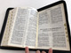 Russian leather bound Holy Bible / Библия - книги священного писания / Synodal Translation / Ukrainian Bible Society 2012 / Leather bound with zipper, Golden Edges, Thumb index (9789664121085)