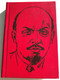 Ленин - Поезии / Ukrainian language Poetry by Soviet Authors dedicated to Lenin / Hardcover, Golden edges, Pocket size / Днiпро 1975 (LeninPoetryUKR)