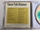 Famous Violin Miniatures / Violin: Aladár Móži / Piano: Danica Móžiová ‎/ Point Classics ‎Audio CD 1994 / 2671842