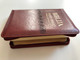 Biblija - Sveto Pismo staroga i novoga zavjeta / Small Size - Brown / Croatian language Leather bound Holy Bible / Golden edges, thumb index, zipper / I. Šarić translation / HBD 2017 (9789536709755)