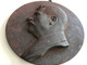 Joseph Stalin Iron Room Decoration Side Profile / These used to be haging above doors or in the center of the room in the USSR / C.C.C.P. 