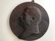 Joseph Stalin Iron Room Decoration Side Profile / These used to be haging above doors or in the center of the room in the USSR / C.C.C.P. 