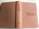 Czech language Bible / 21st Century translation / Skin tone Imitation Leather Cover / Bible, překlad 21. století / Bible21 (9788087282373)