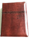 Leather Bound Bible in Czech language - Ecumenical translation / Brown with zipper & thumb index / Pismo Svaté Starého a Nového Zakona / Český Ekumenický překlad / Česká biblicka společnost 2015 (9788075450036)