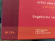 German Audio Bible Pack / 86CDs / Die Bibel - Altes und Neues Testament (Lutherübersetzung) / Read by Rufus Beck - Unabridged / Ungekürzte Lesung mit Rufus Beck / Deutsche Bibel Gesellschaft 2019 / With Apocrypha (Deuterocanonical books) (9783438022271)