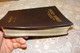 Holy Bible with Personal Commentary by Oral Roberts / Genuine Leather Bound - King James Version with Concordance 
