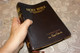 Holy Bible with Personal Commentary by Oral Roberts / Genuine Leather Bound - King James Version with Concordance 