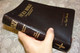 Holy Bible with Personal Commentary by Oral Roberts / Genuine Leather Bound - King James Version with Concordance 