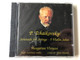 P. Tchaikovsky: Serenade for Strings - 5 Violin Solos / Hungarian Virtuosi, Miklos Szenthelyi (violin), Conductor: Tamas Benedek / Alpha-Line Recording Audio CD / SWCD 6201