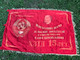 Soviet Collector's Item - Lenin Flag from The Soviet Union / Beautiful Large Flag with The Portrait of Vladimir Ilich Lenin and State Emblems of The Soviet Union States / Sovjet Made Flag Collector's Item from CCCP / U.S.S.R. 5577 (StateEmblemsFlag1)