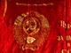 Soviet Collector's Item - Lenin Flag from The Soviet Union / Beautiful Large Flag with The Portrait of Vladimir Ilich Lenin and State Emblems of The Soviet Union States / Sovjet Made Flag Collector's Item from CCCP / U.S.S.R. 5577  