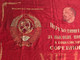 Soviet Collector's Item - Lenin Flag from The Soviet Union / Beautiful Large Flag with The Portrait of Vladimir Ilich Lenin and State Emblems of The Soviet Union States / Sovjet Made Flag Collector's Item from CCCP / U.S.S.R. 5577  