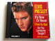 Elvis Presley - It's Now Or Never. I Feel So Bad, Are You Lonesome Tonight?, and many others / Volume 2 / RCA Audio CD Stereo / 36 430 7