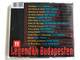 Legendák Budapesten 11 / Vico Torriani, Ines Taddio, Louis Armstrong, Rhoda Scott, Spencer Davis, Gilbert Beaud / Hungaroton Audio CD 1998 / HCD 37929
