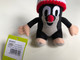 Little Mole - Krtek 14 cm plush toy - with hat - Krtek 14cm kulich trik. / Der kleine Maulwurf Mütze / Kisvakond - Sapkás kisvakond, 14cm / Krteček / Age 0+