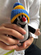 Krtek 12 cm with blue & yellow cap / Krtek 12 cm kulich modry & žlutou - Der kleine Maulwurf / Kék-Sárga téli sapkás Kisvakond / Krteček / Age 0+ (8590121497190.)