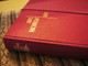 German Bible for the Family / Sparkly Burgundy Linenbound Luxury Cover, with Gold edges and protective box
