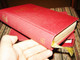 German Bible for the Family / Sparkly Burgundy Linenbound Luxury Cover, with Gold edges and protective box