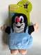 Krtek - Little Mole hand puppet 20cm / Krteček kalhotky, manasek / Maulwurf, Hosen handpuppe / Kisvakond nadrágban - kézi báb / 20910A (8590121209106)