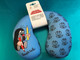 Little Mole 23x24cm Neck pillow blue / Krtek Zákrčník modrý / Nackenkissen Maulwurf, blau / Kisvakond Utazó párna / Travel pillow filled with polystyrene beads / Suitable for travel by car, bus, airplane or stroller ride / 38968B (8590121503709)