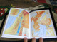 Blue Arabic Leather Bible with Zipper, and Golden edges / series 050 / 057Z