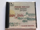 Pierre Boulez - Trois Sonates pour piano - Claudie Helffer / Astree-Auvidis Audio CD 1986 / E 7716
