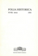 Folia Historica 18, Budapest, Magyar Nemzeti Múzeum, 1994