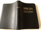 Biblija - Sveto Pismo / Holy Bible in Croatian Language / Leather Bound / Black / Golden Edges and Thumb index (9789532351514)
