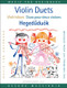 Violin Duets / Edited by Vigh Lajos / Editio Musica Budapest Zeneműkiadó / 1977 / Hegedűduók / Közreadta Vigh Lajos