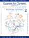 Quartets for Clarinets or Other Instruments 2 score and parts / Transcribed and edited by Perényi Éva, Perényi Péter, Fricsovszky Ottó / Editio Musica Budapest Zeneműkiadó / 2005 / Kvartettek klarinétokra vagy más hangszerekre 2 partitúra és szólamok / Átírta és közreadja Perényi Éva, Perényi Péter, Fricsovszky Ottó 