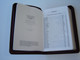Norwegian Bible / Burgundy Leather Bound, Zipper, Golden Edges