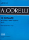 Corelli, Arcangelo: 12 sonate per violino e basso continuo 2 / Op. 5 / Edited by Homolya István, Devich Sándor / Editio Musica Budapest Zeneműkiadó / 1984 / Közreadta Homolya István, Devich Sándor 