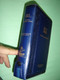 Tagalog - English Bilingual Bible / Luxury Dark BLUE Leather Bound, Zipper, Silver Edges, Diglot  / Ang Banal Na Kasulatan Tagalog - KJV 055