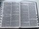 Large Print NLT Bible - Premium slimline reference / Black/Onyx Leatherlike with thumb index and silver edges / Personal Size Bible / New Living Translation / Tyndale House Publishers 2013 / Red letter editon (9781414397634)