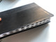 Large Print NLT Bible - Premium slimline reference / Black/Onyx Leatherlike with thumb index and silver edges / Personal Size Bible / New Living Translation / Tyndale House Publishers 2013 / Red letter editon (9781414397634)