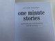 One Minute Stories by István Örkény / Egyperces Novellák Angol nyelven válogatás / Selected and Translated by Judith Sollosy / Corvina 2019 / Paperback (9789631361124)