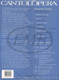 Rossini, Gioacchino: CANTOLOPERA: ARIE PER MEZZOSOPRANO / Includes CD with instrumental & vocal versions / Sheet music and CD / Ricordi / 2006