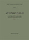 Vivaldi, Antonio: CONC. PER STRUM. DIVERSI E B.C.: IN LA MIN PER FL. E 2 VL. / RV 108 - F.XII/11 / Ricordi / 1984