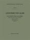 Vivaldi, Antonio: CONC. PER STRUM. DIVERSI E B.C.: IN RE 'DEL GARDELLINO' PE / R FL., VL. E FG. RV 90 - F.XII/9 / Ricordi / 1970
