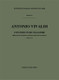 Vivaldi, Antonio: CONC. PER STRUM. DIVERSI E B.C.: IN RE PER FL., VL. E FG. RV 91 - F.XII/27 / Ricordi / 1984