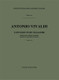 Vivaldi, Antonio: CONC. PER STRUM. DIVERSI E B.C.: IN RE PER FL., OB., VL. E FG. RV 94 - F.XII/25 / Ricordi / 1984