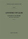 Vivaldi, Antonio: CONC. PER VL., ARCHI E B.C.: IN MI MIN. RV 278 - F.I/37 / Ricordi