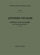 Vivaldi, Antonio: CONC. PER VL., ARCHI E B.C.: IN DO RV 192 - F.I/68 'SINFONIA' / Ricordi / 1984