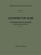 Vivaldi, Antonio: CONC. PER VL., ARCHI E B.C.: IN DO RV 177 - F.I/67 / Ricordi / 1984